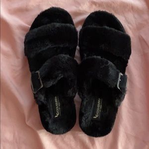 Fuzzy UGG slippers